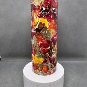 Autumn Leaves 20oz Skinny Tumbler
