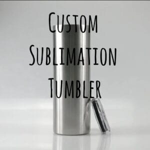 Custom 20oz Sublimation Skinny Tumbler