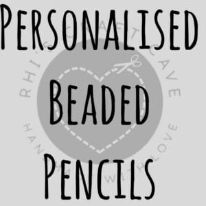 Beaded Pencil